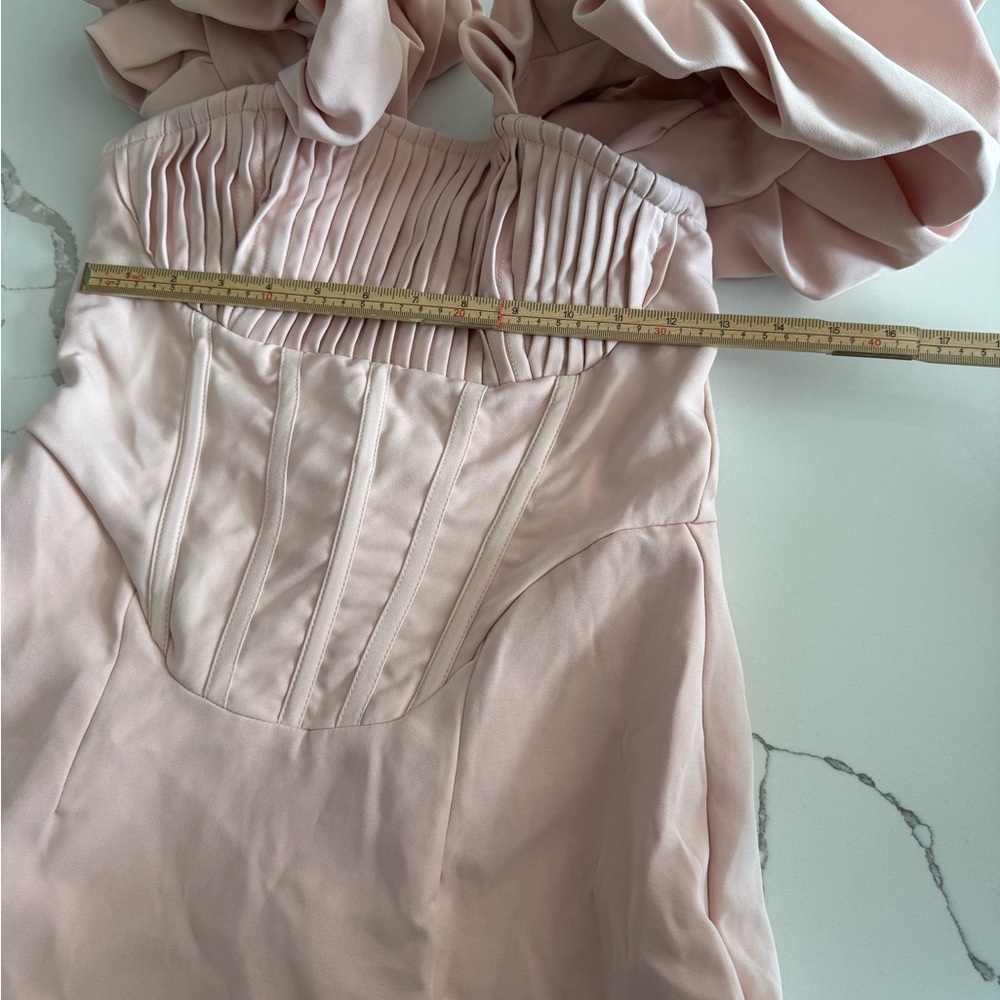 PrettyLittleThing‎ Blush Off-Shoulder Mini Dress. NWT - Picture 7 of 7